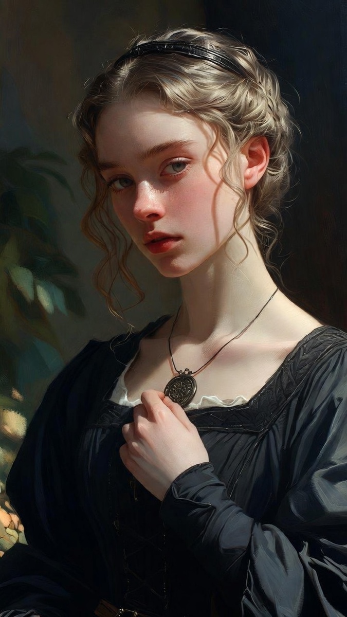 Portrait of Beatrice Vane, a fictional Dark Masons character