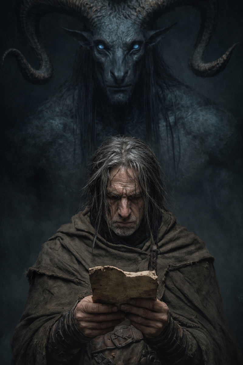 Portrait of Brandr, a fictional Dark Masons character