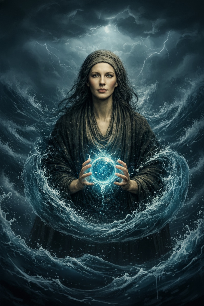 Portrait of Eira, a fictional Dark Masons character