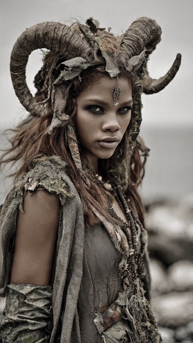 Portrait of Maren, a fictional Dark Masons character