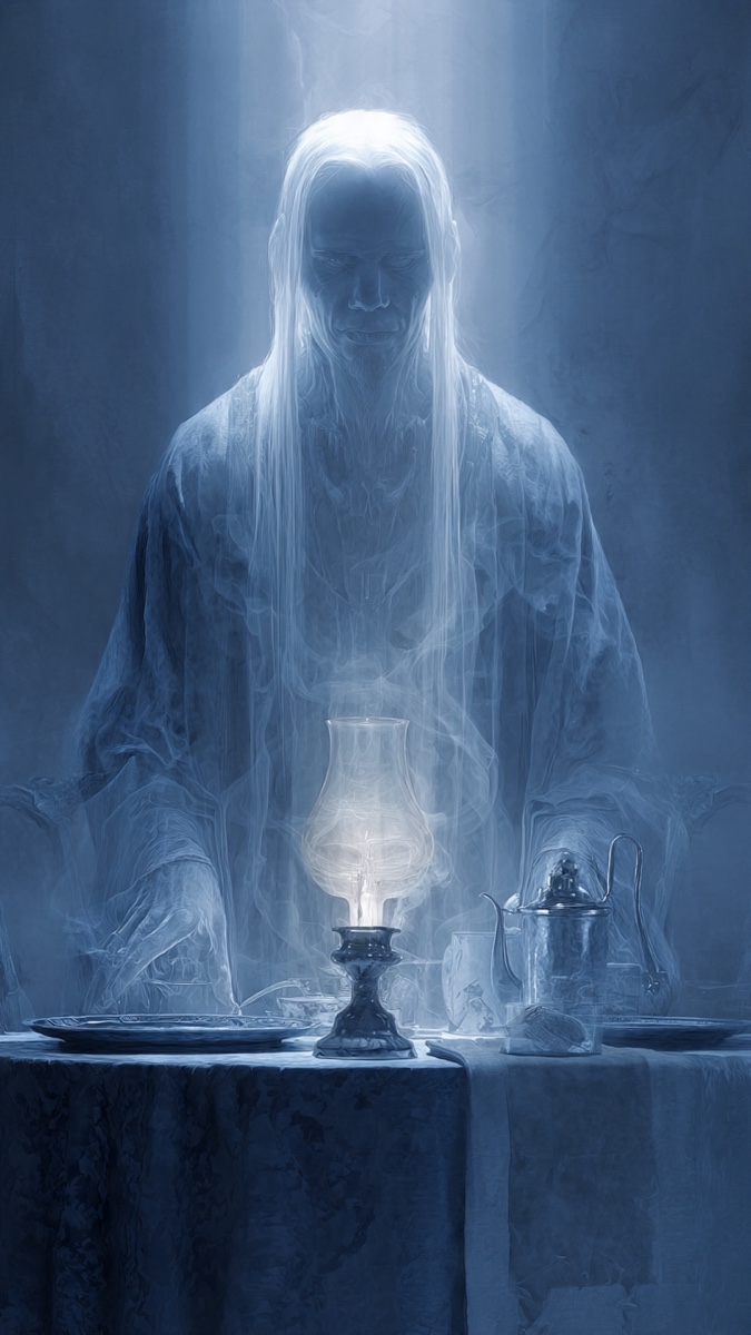 Portrait of Tharien, a fictional Dark Masons character