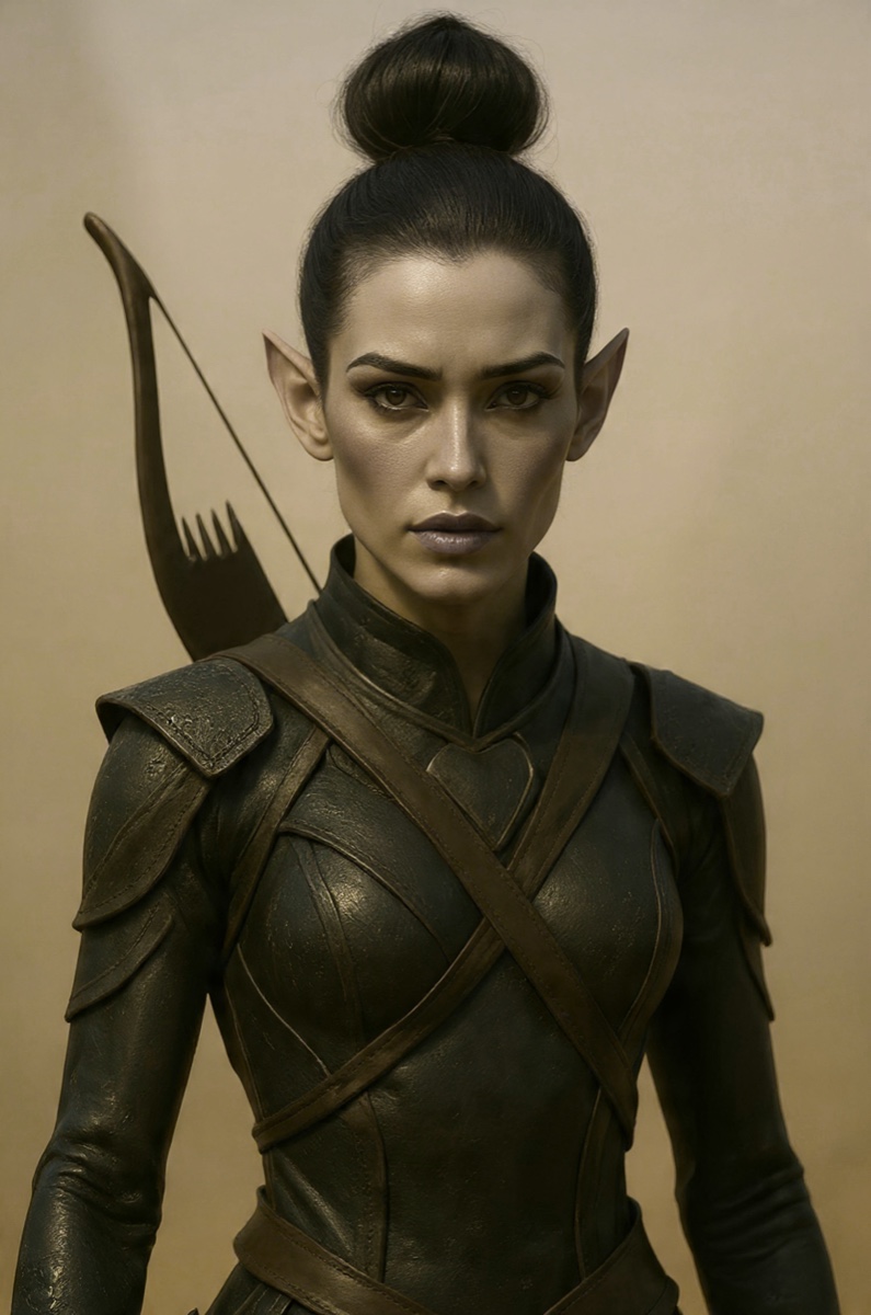 Portrait of Vaelith, a fictional Dark Masons character