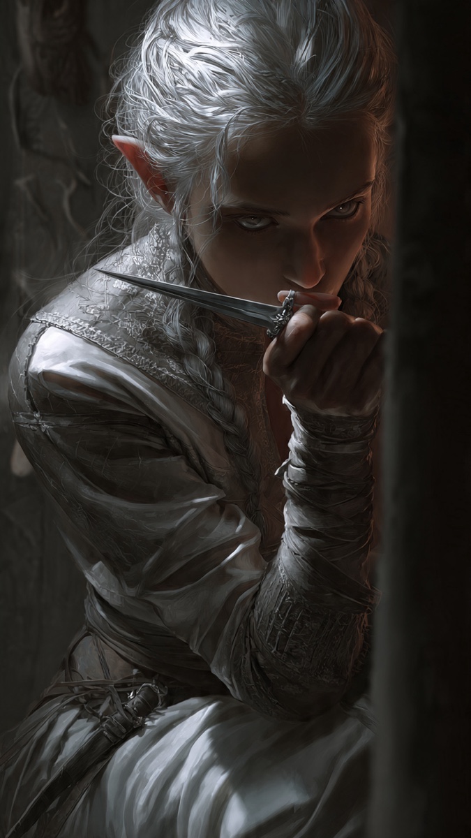 Portrait of Vukašin, a fictional Dark Masons character
